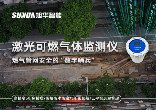 燃气管网安全的“数字哨兵”：激光可燃气体监测仪