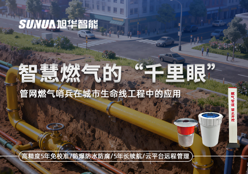 智慧燃气的“千里眼”：管网燃气哨兵在城市生命线工程中的应用